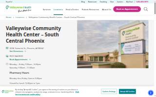 Valleywise Community Health Center - South Central website