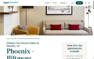 One Medical Primary Care Clinic - Phoenix - Biltmore website