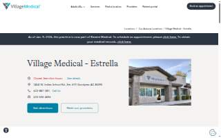 Village Medical - Estrella website