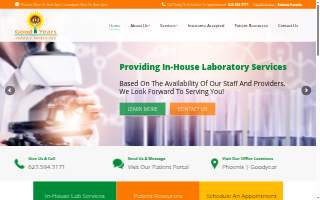 Good Years Family Medicine of Phoenix website