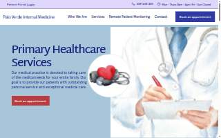 Palo Verde Internal Medicine website