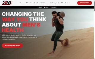 NOW Mens Health - Prescott website