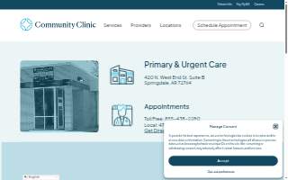 Community Clinic Primary & Urgent Care - Springdale, AR - Elmdale Elementary School website