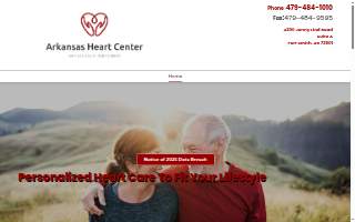 Arkansas Heart Center website
