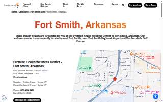 Premise Health Wellness Center - Fort Smith website