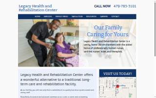 Legacy Health and Rehabilitation Center website