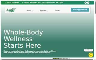 Arkansas Progressive Medicine - Dr. Dane Flippin website