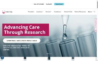 Arkansas Urology Clinic website