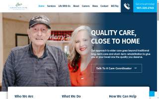 Conway Healthcare & Rehab website