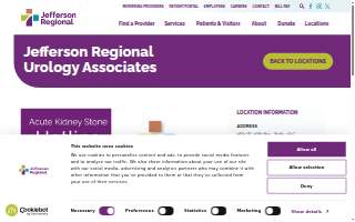 Jefferson Regional Urology Associates website