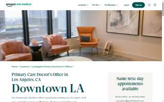 One Medical Primary Care Clinic - Downtown LA website
