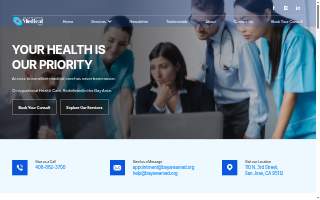 Bay Area Occupational Medical Group website
