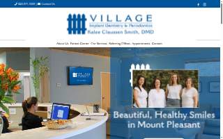 Village Implant Dentistry & Periodontics website