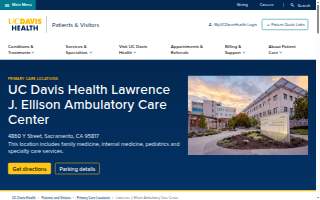 UC Davis Health Family Medicine Clinic - Sacramento website