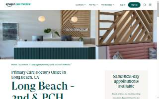 One Medical Primary Care Clinic - Long Beach - 2nd & PCH website