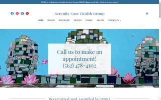 Serenity Care Health Group Atlantic Clinic website