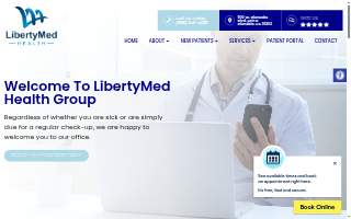 LibertyMed Health Group website