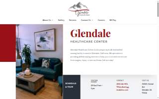 Glendale Healthcare Center website