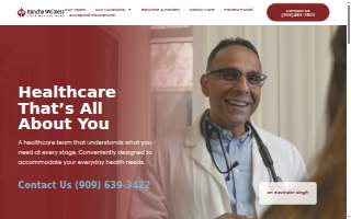 Rancho Wellness - Family Medicine website