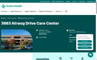 3883 Airway Drive Care Center website