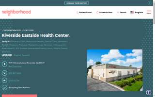 Neighborhood Healthcare Eastside Health Center website