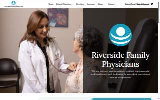 Riverside Family Physicians website