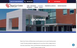 Heart Care Center website