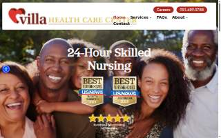 Villa Health Care Center website