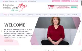 Integrative Medical Group of Irvine website