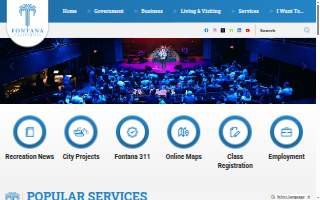 Fontana Family Health Clinic website