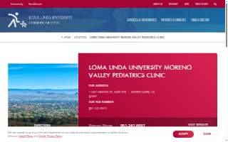 Loma Linda Pediatrics website