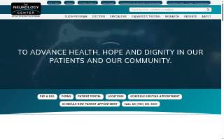 The Neurology Center of Southern California - Escondido website