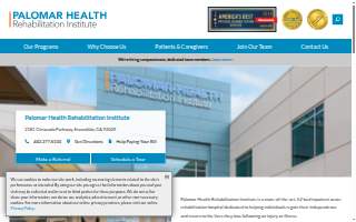 Palomar Health Rehabilitation Institute website