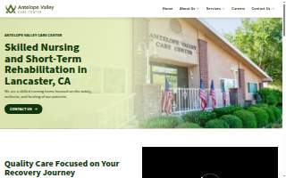 Antelope Valley Care Center website