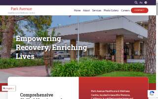 Park Avenue Healthcare & Wellness Centre website