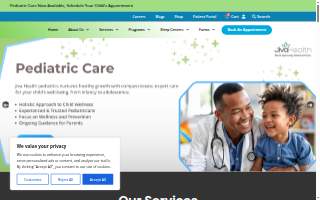 Jiva Health - Hayward website