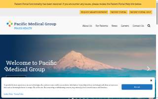 Pacific Medical Group website