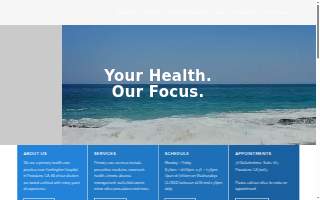 Huntington Family Medicine website