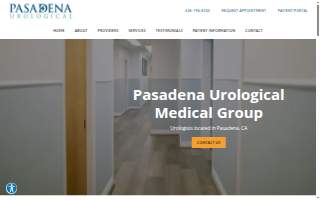 Pasadena Urological Medical Group website