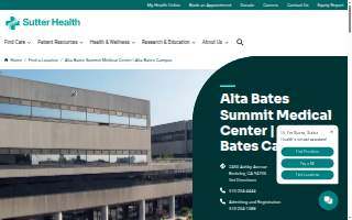 Alta Bates website