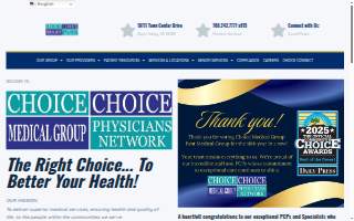 Choice Medical Group of Victorville website