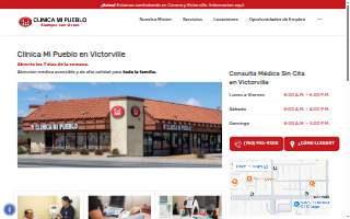Clinica Mi Pueblo - Victorville website