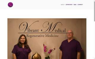 Vibrant Medical website