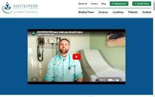 Mayflower Medical Group, Inc. website