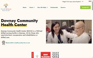 Downey Community Health Center website
