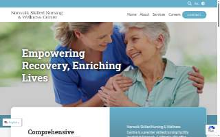 Norwalk Skilled Nursing & Wellness Centre website