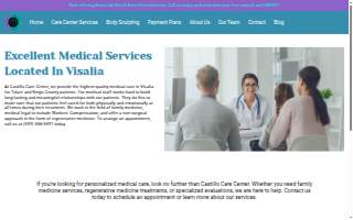 Castillo Care Center website