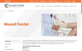 Kaweah Health Wound Center website