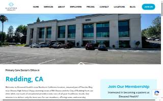 Elevated Health - Redding website