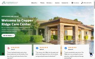 Copper Ridge Care Center website